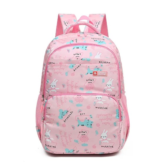 Kids Comfortable Printed School Backpack