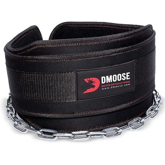 DMoose Dipping Belt with Chain For Pull Ups