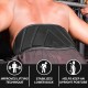 DMoose Fitness Neoprene Weightlifting Belt Back Cushion Foam Support 